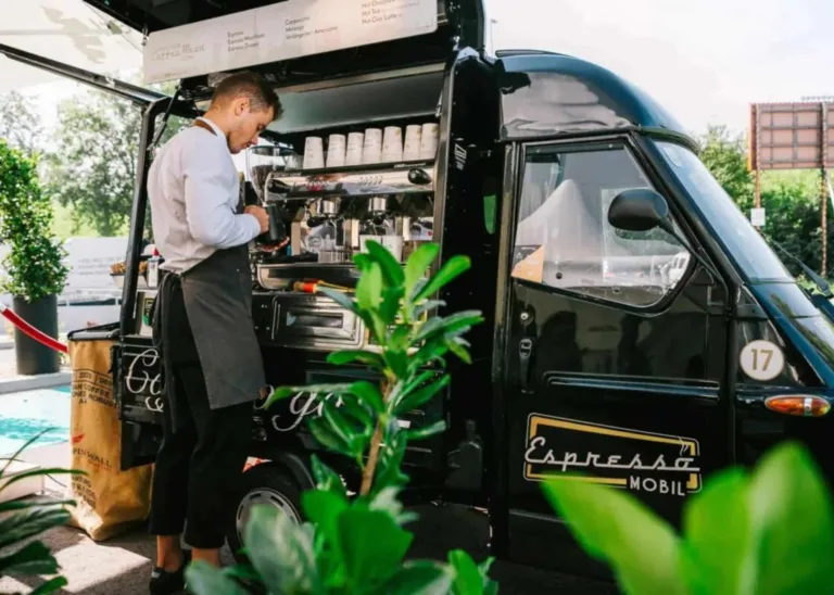 Espresso Mobil Coffee Cart service